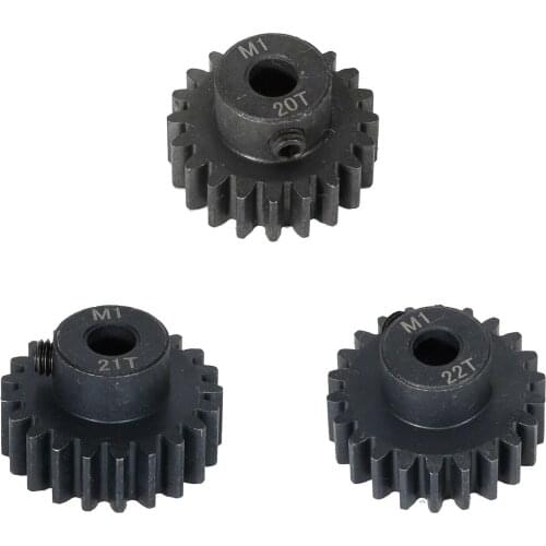 20T 21T 22T M1 Pinion Gear Motor Gear For 1/5 Traxxas XMAXX X-MAXX Steel RC Parts