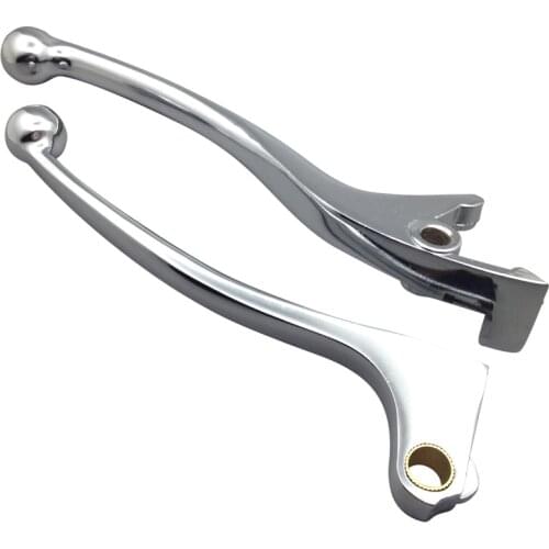 Yecnecty 2X Motorcycle Brake Clutch Lever Aluminum Scooter Handlebar Part For Honda Shadow 400/750 Magna 250/750 Steed 400/600