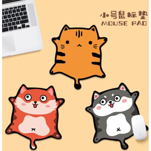 Cute Mouse Pad Deskpad Gaming Kawaii cat Desk Pad Mats Writing Desk Mat for Office Home Keyboard Computer Protector Gamer