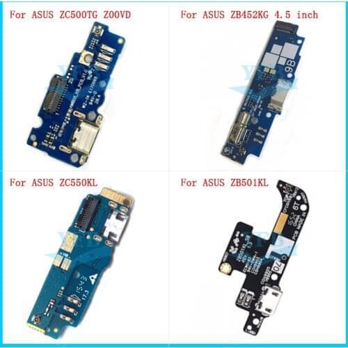 USB Charger Charging Dock Mic Microphone Flex Cable Board For Asus ZenFone GO ZC500TG ZB452KG Max ZC550KL Live A007 ZB501KL