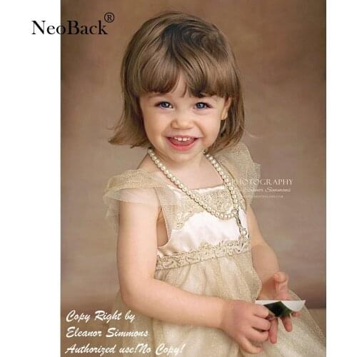 Vinyl Cloth Abstract Old Master Light Brown Yellow Photography backgrounds Professional Studio Portrait Photo Backdrop P1337