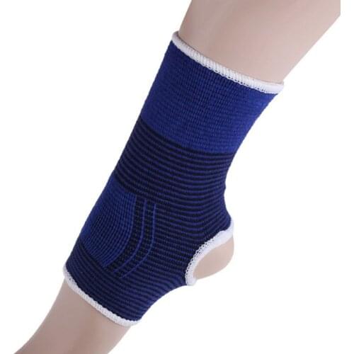 2Pcs Ankle Protection Foot Elastic Compression Wrap Sleeve Bandage Brace Support Ankle Protection