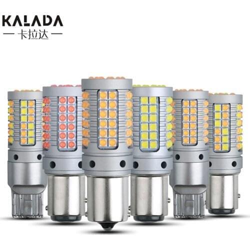 2pcs Super Bright Canbus 1156 ba15s 1157 bay15d p21 5w Car LED Turn Signal Lamp 21W Power Brake Lamp DRL Daytime Running Lights