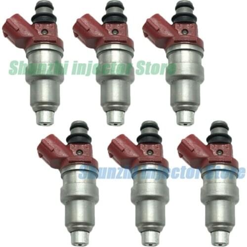 6pcs Fuel Injector Nozzle For TOYOTA 4SFE OEM:23250-74130 23209-74130 2325074130 2320974130