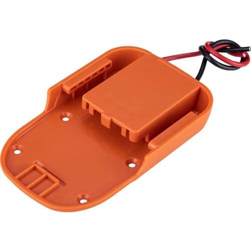Power Wheels Adapter for Ridgid AEG 18V Hyper Li-Ion Battery Dock Power Connector Rigid 12 Gauge Robotics