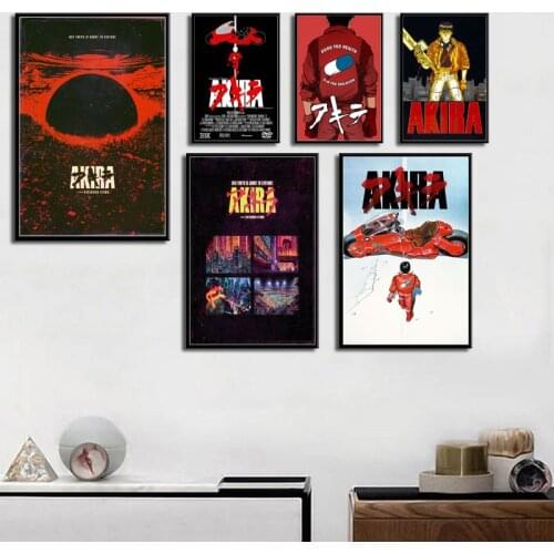 Akira Classic HD Japan Anime Movie wall Art Canvas Painting Poster Wall for Home Decor картины на стену