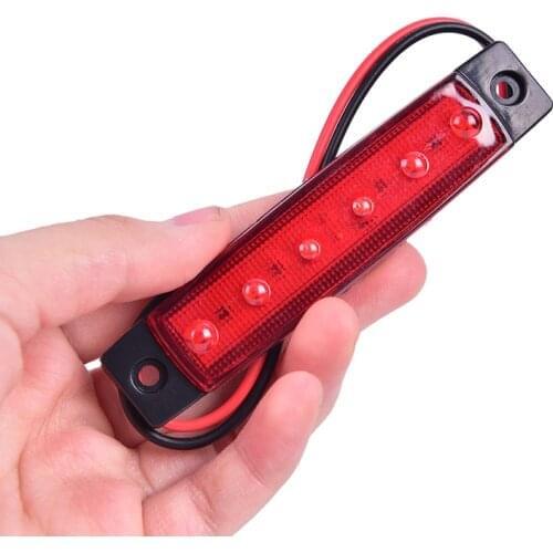 Truck Side Marker Indicator Light Turn Signal Lamp 12V 24V LED Auto Car Bus Lorry UTE Trailer Tail Warning Lamp Brake Lights