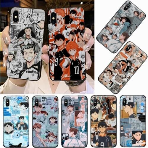 Haikyuu Japan anime volleyball Customer Phone Case For iphone 5 s c se 6 6s 7 8 plus x xs xr 11 12 mini pro max funda hull
