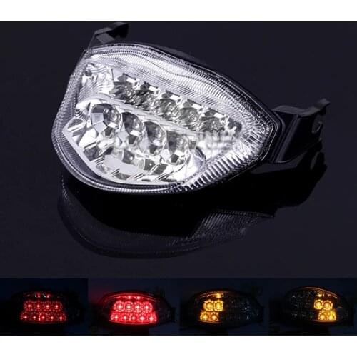 For Suzuki GSXR 1000 GSXR1000 GSX-1000 K5 2005 2006 Rear Tail Light Brake Turn Signals Integrated LED Light Motorcycle Light