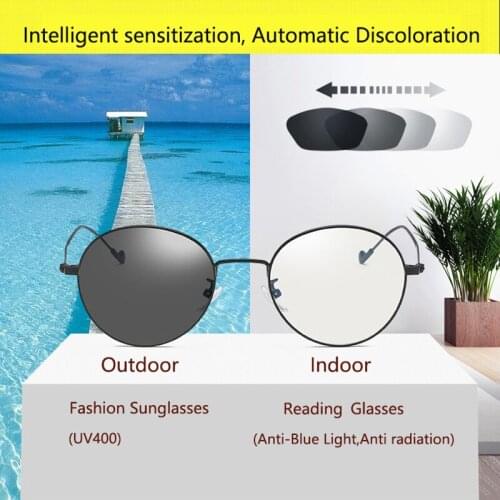 Unisex Filter Computer Glasses For Blocking UV Anti Blue Light Eye Eyestrain Transition Photochromic Gaming Glasses Women Men