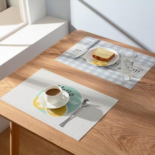 Western Placemat, Heat Insulation Pad, Table Mat, Anti-scald Pad Table Mat Placemat Dinning Table Mat