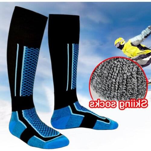 Hot Winter Warm Men Women Thermal Long Ski Socks Thicker Cotton Outdoor Sports Snowboard Climbing Camping Hiking Snow Soft Socks