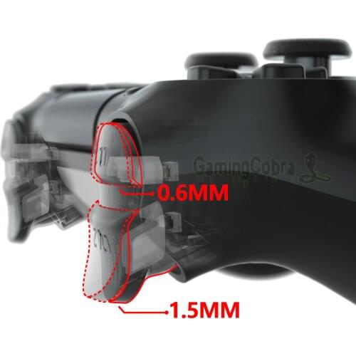 Clicky Custom Flashshot Hair Trigger Stop Kit Flex Cable for PS4 Slim Pro Controller JDM-040/050/055