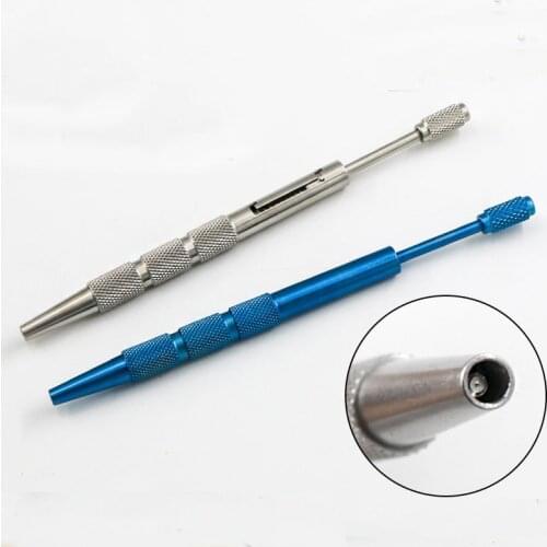 Hair transplantation equipment Hair transplantation knife handle Medical stainless steel titanium alloy gemstone knife handle Ha