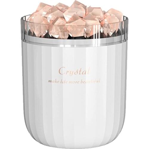 Portable Crystal Aromatheraphy Humidifier USB Wireless Aroma Essential Oil Diffuser with Atmosphere Lamp Home Air Humidificador
