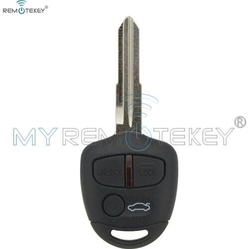 Remtekey Remote key 3 button 434Mhz MIT8 for Mitsubishi Triton Lancer Evo no chip