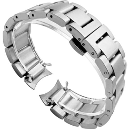 Stainless Steel Butterfly Buckle Watchband for Samsung Gear S3 Classic Frontier Smart Watch Band Wrist Strap Link Bracelet +Tool