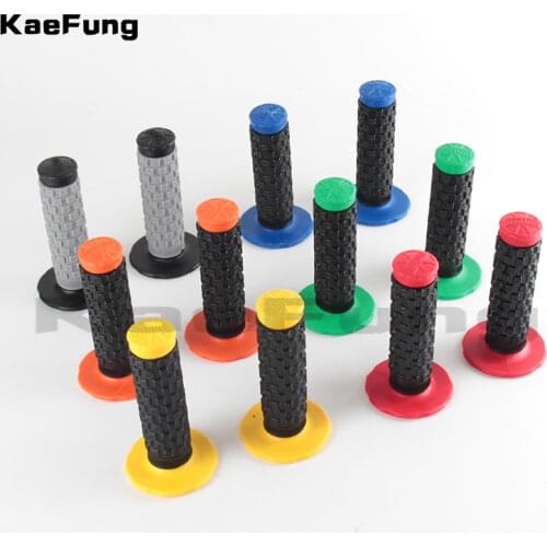 Motorcycle Dirt pit motocross part Grip RUBBER GEL Dual Density Moto Hand
