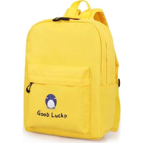 Unisex simple schoolbag campus leisure backpack student Korean outdoor sports travel small backpack teenage girl Mochila