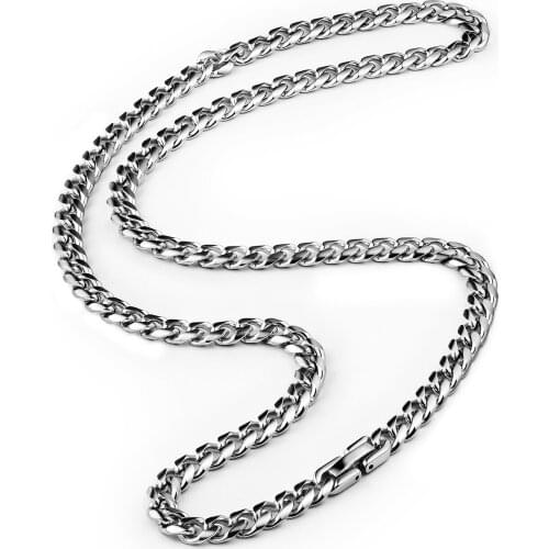 Season Hot Keel Chain Ins Cold Neutral High Street Fashion Mens and Womens Necklaces Zi Finishing Polish Good Quality