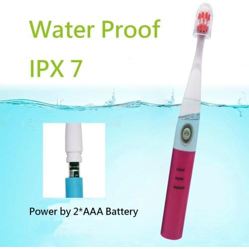Electric Battery sonic toothbrush For Adult IPX 7 Full Body Water Proof Brosse A Dent 3 Modes 360 Degrees Deep Cleaning Massage