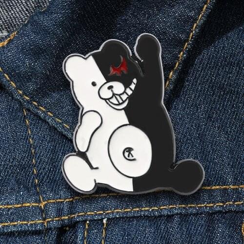 Anime Danganronpa Creativity Enamel Pins Badge for Backpack Collar Lapel Pin Hat Jewelry Gifts for Friends