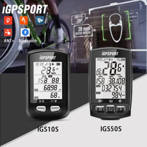 IGPSPORT iGS50S ANT+ Cycling Computer Bluetooth5.0 IPX7 Waterproof Wireless Bike Digital Bicycle Stopwatch Speedometer Cadence