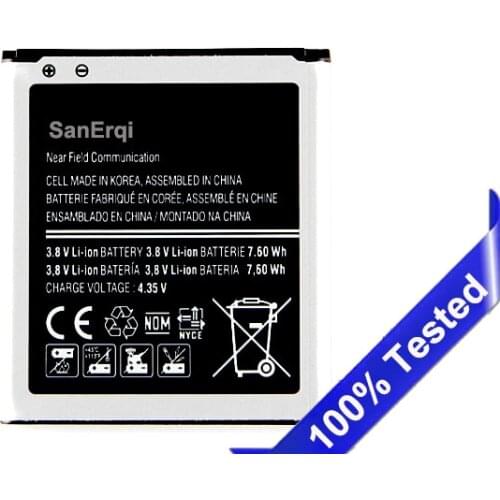 10pcs EB-BG355BBE Battery For Samsung Galaxy Core 2 G355 G3559 G355H G3556D G3558 Battery Batteries 2000mAh SanErqi