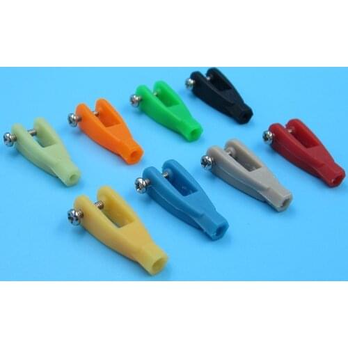20PC M2 M2.5 M2.8 Clevis Chuck/Rod Clamp Nylon Horn Clevis Chucks Linkage Rod Positioning Clips