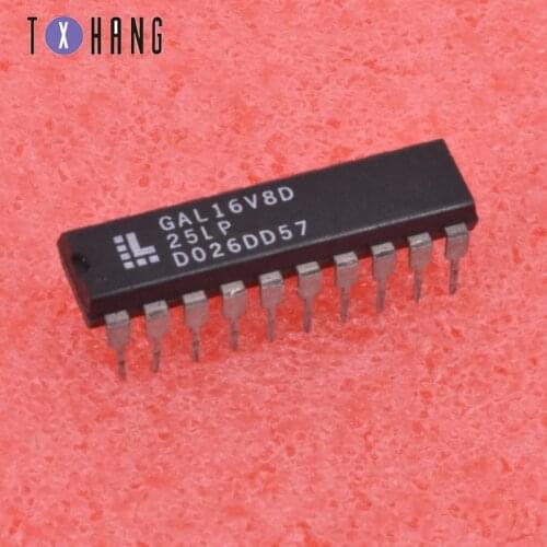 5pcs/lot GAL16V8D GAL16V8D-25LP DIP-20 In Stock diy electronics