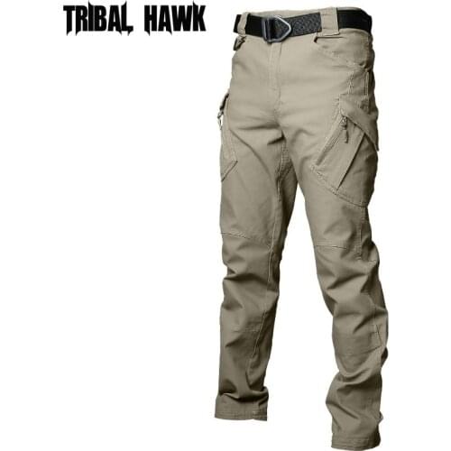 Military Tactical Cargo Pants Men Police SWAT Combat Army Trousers Male Assault Training Baggy Working Hunting Cotton Pants