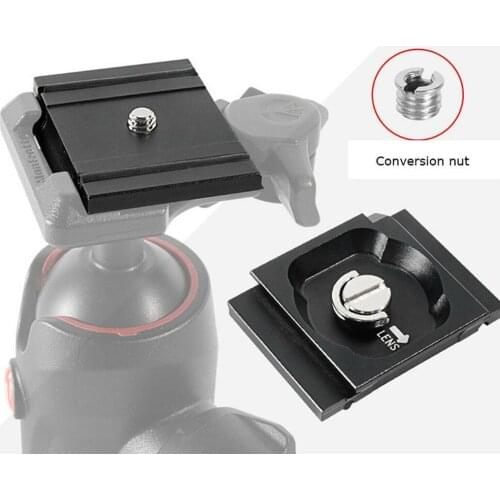 Camera Quick Release Plate 200PL-PRO Plate Kit For Manfrotto MH494 Arca Gimbal Quick Release Plate Tripod Head Ball Head
