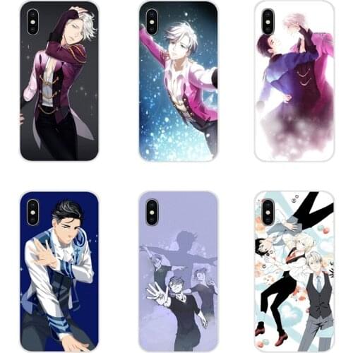 For Apple iPhone X XR XS 11Pro MAX 4S 5S 5C SE 6S 7 8 Plus ipod touch 5 6 Accessories Phone Shell Covers Yuri On Ice