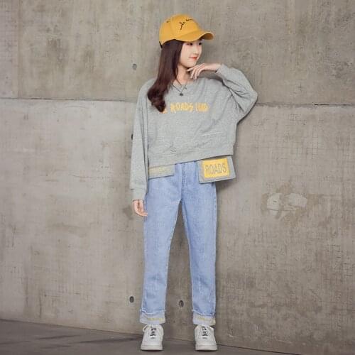 Teen Girls Jeans Sweatshirt Clothes Set Spring Autumn Fashion Casual Girls Suits 10 12 13 14 15 years