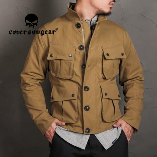 Emersongear Tactical TCU Vintage Style Thermolite Jacket Hiking Outdoor Sports Camping Outerwear Clothes Coat Mens Streetwear
