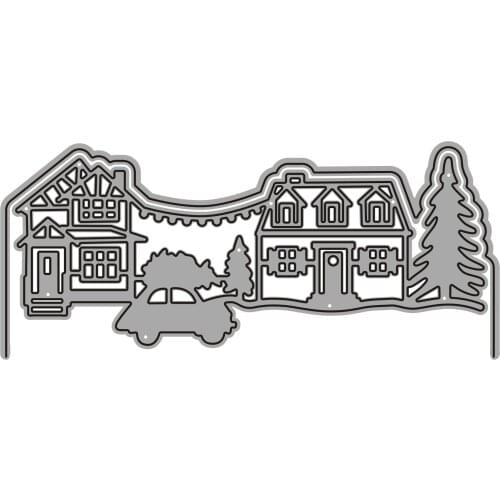 JMCRAFT 2021 New Merry Chrismas Metal Cutting Dies Scrapbook Mold Cutting Mold DIY Crafts Handmade Dies