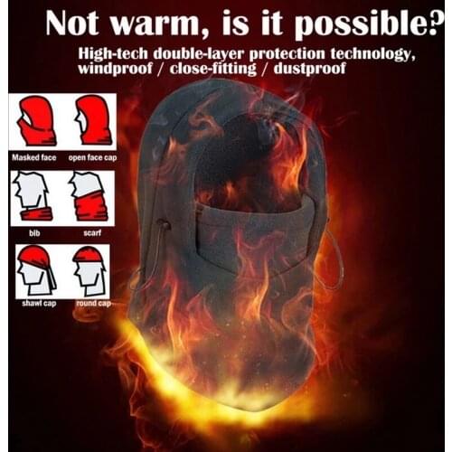 Men Women Ski Snowboard Mask Snowmobile Skiing Goggles Windproof Motocross Protective Winter Thicken Warm Winter