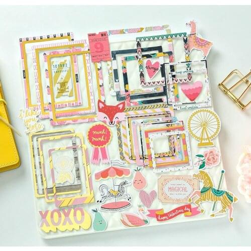 30pcs Happy Valentines Day Stickers for Scrapbooking Happy Planner/Card Making/Journaling Project