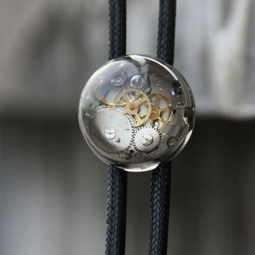 Original design steam mechanical punk bolo tie bolo tie tie tie male creative male ticket gift