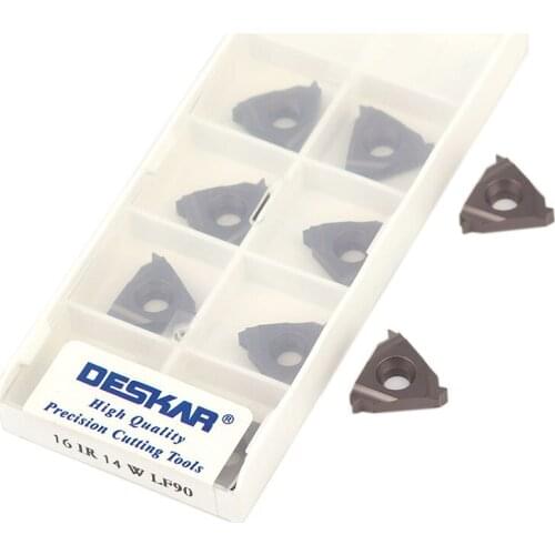 16ER 11W LF90 Thread Turning Tool 16IR 11W LF90 Cermet Blades 16ER 14W LF90 16IR 14W LF90 Carbide Inserts CNC Lathe Cutting Tool