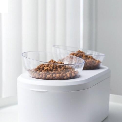 Detachable Dog Bowl For Dogs Puppy Food Water Feeder Non-slip Double Bowls Pet Food Water Feeder Dog Accessories