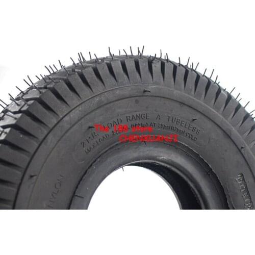 Tire 4.10/3.50-4 Fits many gas and electric scooters ATVS Mini motorcycle 410-4 / 350-4