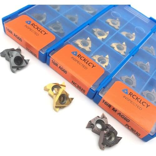 Internal Thread turning tool 16IR AG60 carbide insert latter cutting tools CNC hard alloy turning insert