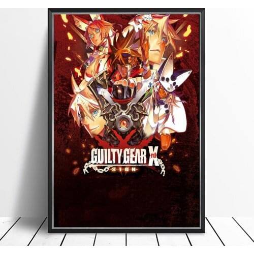 GUILTY GEAR -STRIVE- Video Game Canvas Poster Home Wall Painting Decoration (No Frame)