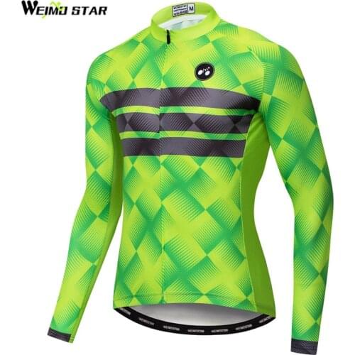 Weimostar Pro Cycling Jersey Long Sleeve Men Autumn Team Racing Cycling Clothing Mountain Bike JesseyWicking MTB Bicycle Shirt