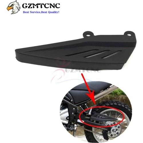 Motocross Chain Guard Sprocket Frame Shield Cover Mudguard Dustproof Fender ABS for YAMAHA XG 250 Tricker XG250 Pit Dirt Bike