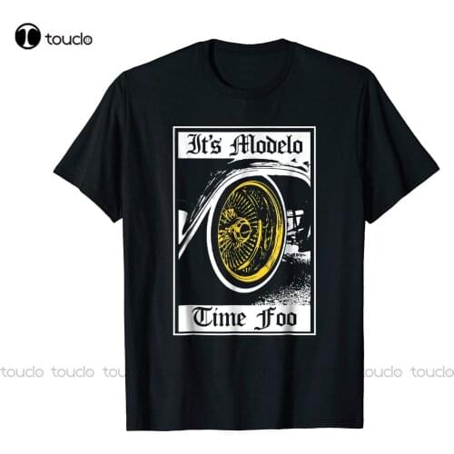 ItS Modelo Time Foo With Rim Black T-Shirt S-5Xl WomenS T-Shirts