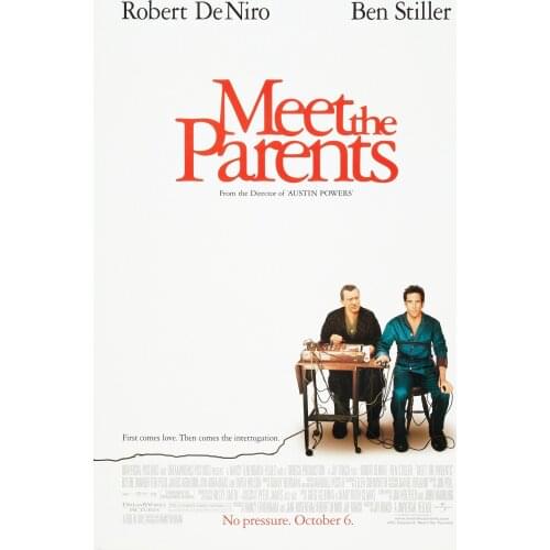 Meet the Parents Movie Art print Silk poster Home Wall Decor