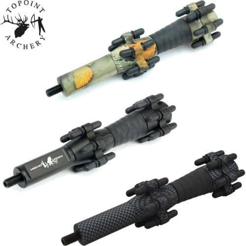 1 Pcs Archery TP621 Bow Stabilizer Detachable Damping Reduce Vibration For Compound Recurve Bow Aid Shooting Hunting Accessories