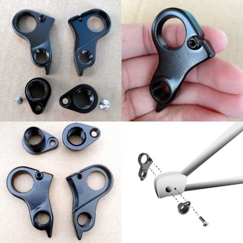 2pcs Bicycle parts rear derailleur hanger For CUBE #10240 Attain SL Stereo Hybrid Cross Race Fritzz Sram Axial WLS MECH dropout